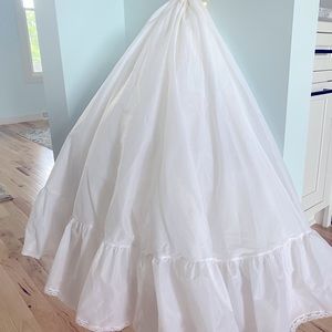 Full length petticoat for wedding dress.